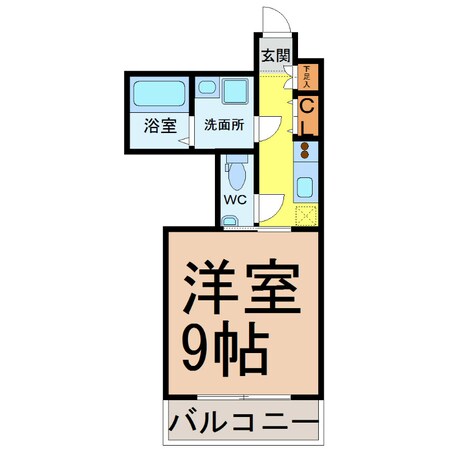 ビオラ名駅西の物件間取画像